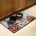 thumbnail image 3 of Ghost Boo Spooky Dog Mat for Food and Water Happy Halloween Absobing Durable 17x30 Inch Pet Food Mat Cat Feeding Mat EcoFriendly Durable Pet Placemat, 3 of 7