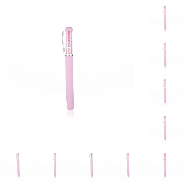 Bewildely Pluma de pintura de diamantes de imitación, herramientas de perforación de agarre cómodo, accesorio de bordado de diseño único, manualidades rosado 10piezas Bewildely CBP388903