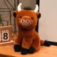 thumbnail image 1 of Uuiauoio Valentine's Day Highland Cow Stuffed Animal, Soft Holiday Highland Cow Plush, Scottish Cattle Plush, Farm Animal Cattle Decor Gifts, 1 of 3