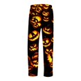 thumbnail image 5 of Satingcolo Funny Men's Pajama Pants Halloween Soft Sleep Lounge Pants Lightweight Pjs Bottoms with Drawstring for Men, 5 of 6