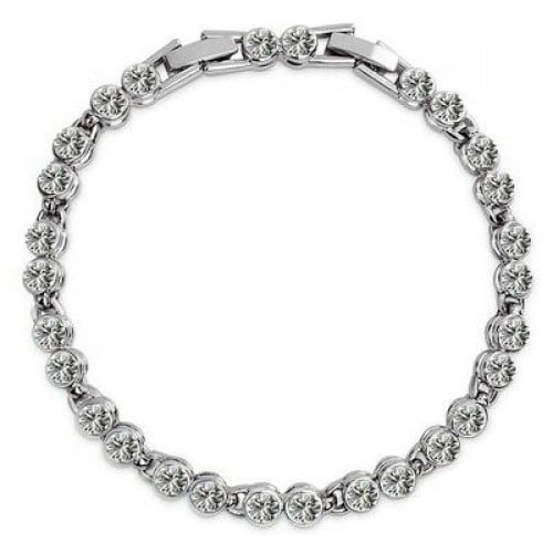 Pulsera Shining Moonlight Con Cristales - Blanco Moonlight Joyeria, Pulsera, Cristal