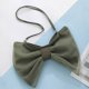 thumbnail image 2 of Bolso bandolera de lona Sunnimix Bowknot para mujer y estudiante verde 43 cm 49 cm 36 cm, 2 of 6