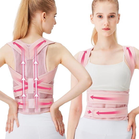Posture Corrector for Women Back Brace Adjustable Full Back Support Shoulder Straightener Braces