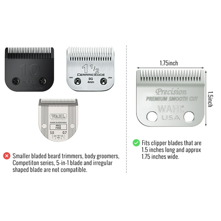 Hair clipper lengths chart in mm  Clipper lengths, Electric hair clippers,  Hair clipper lengths