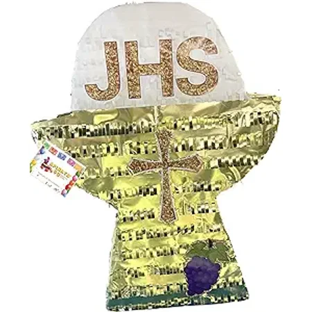 APINATA4U Gold Chalice Pinata 20" Tall Baptism Religious Theme Easter Party First Communion