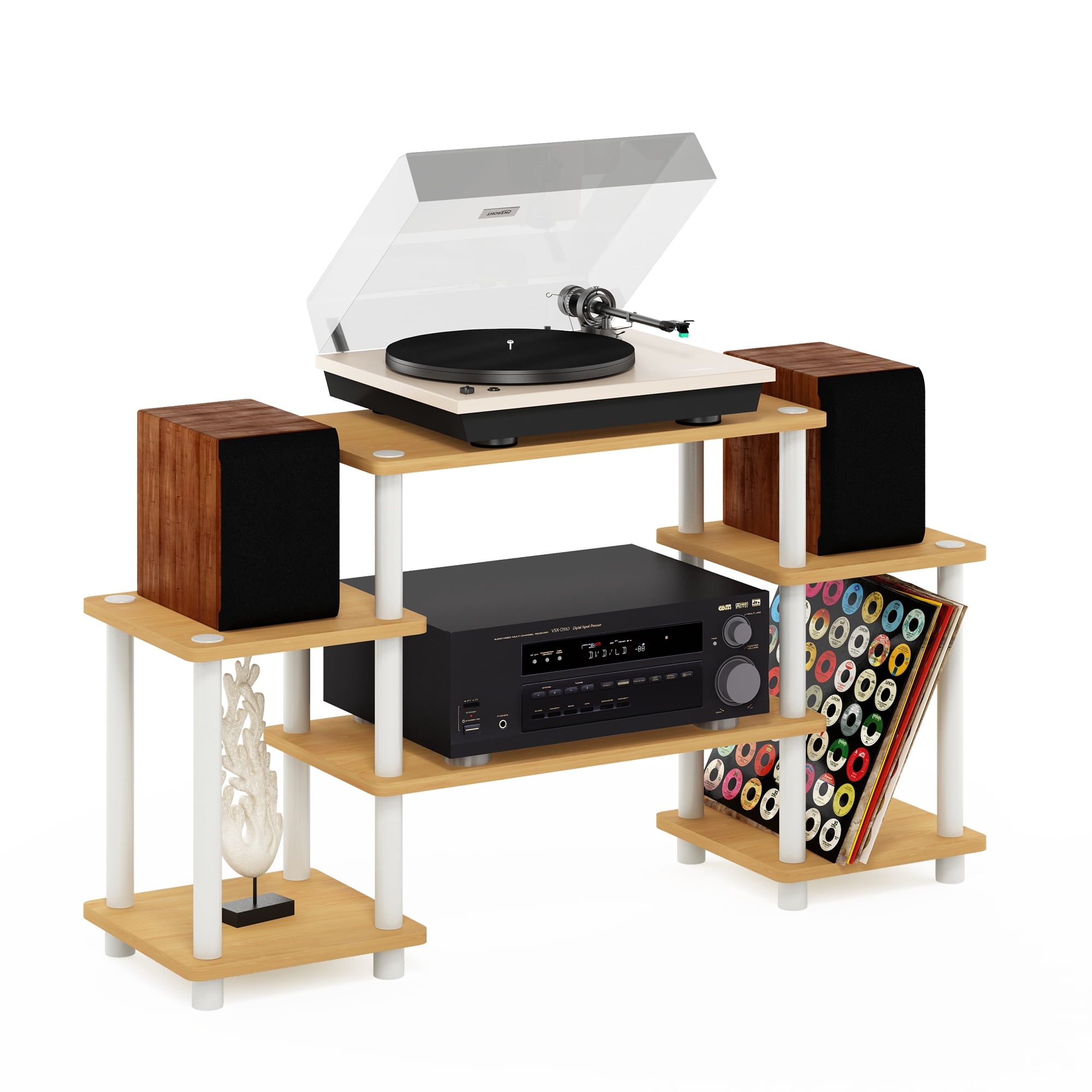 Furinno 11257 Turn-N-Tube TV Stand for up to 25 TV