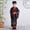 Black, variant on Ancient Style for Kids Traditional Chinese Performance Attire for Girls and Boys Suitable for Home or Leisure Seasonal All-Year Wear