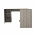 thumbnail image 4 of Panama L-Shaped Desk, Three Shelves, CPU Storage, 4 of 6