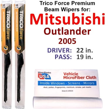 2005 Mitsubishi Outlander Performance Beam Wipers (Set of 2)
