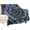 Classic Damask Leaf Scroll, variant on Blue Flower Leaf Pattern Flannel Throw Blanket Vintage Damask Abstract Art Ultra Soft Cozy Fleece Throw for Couch, Sofa, Bed, Room Decor 30"x40"