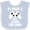 Blue and White, variant on Inktastic Player 3 Has Joined the Game Boys or Girls Baby Bib
