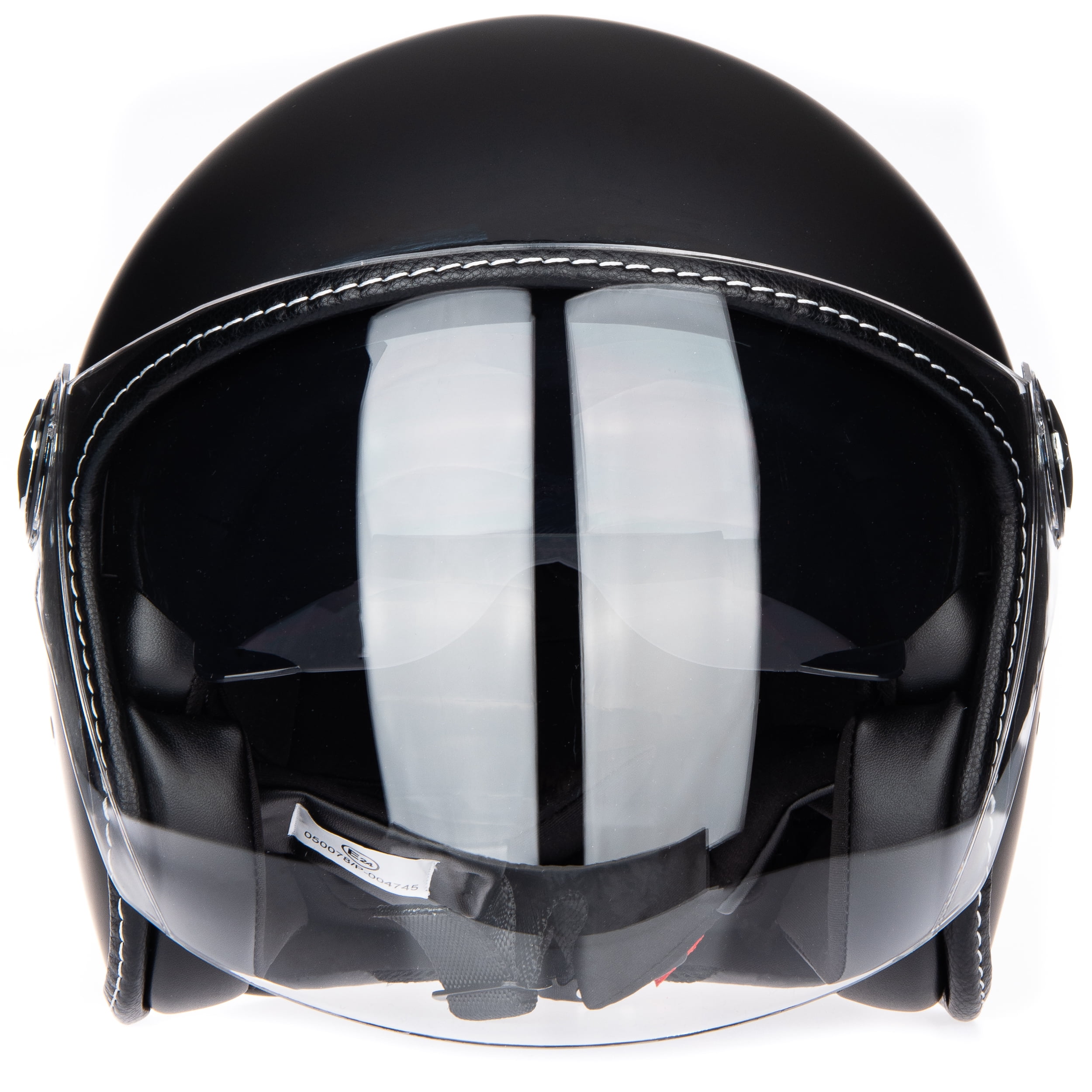 ece 22.05 open face motorcycle helmet BEON Half with Visor, 3/4 Retro Scooter Helmet for Adults, Light Breathable Street Sunscreen Moped Jet Helmet for Men Women, ECE/DOT Approved(Beige, Small) : Automotive absorbing EPS inner shell Open Face Motorcycle Helmet with