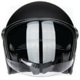 thumbnail image 5 of Open Face Motorcycle Helmet with Removable Visor ECE 22.06 Approved Half Casco Fit Men Women ATV Moped Scooter, 5 of 8