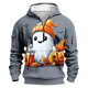 thumbnail image 1 of Sudadera con capucha para hombre, informal, a la moda, con estampado de rayas, cremallera, manga larga, sudadera con bolsillo, sudadera de poliéster para hombre, 1 of 5