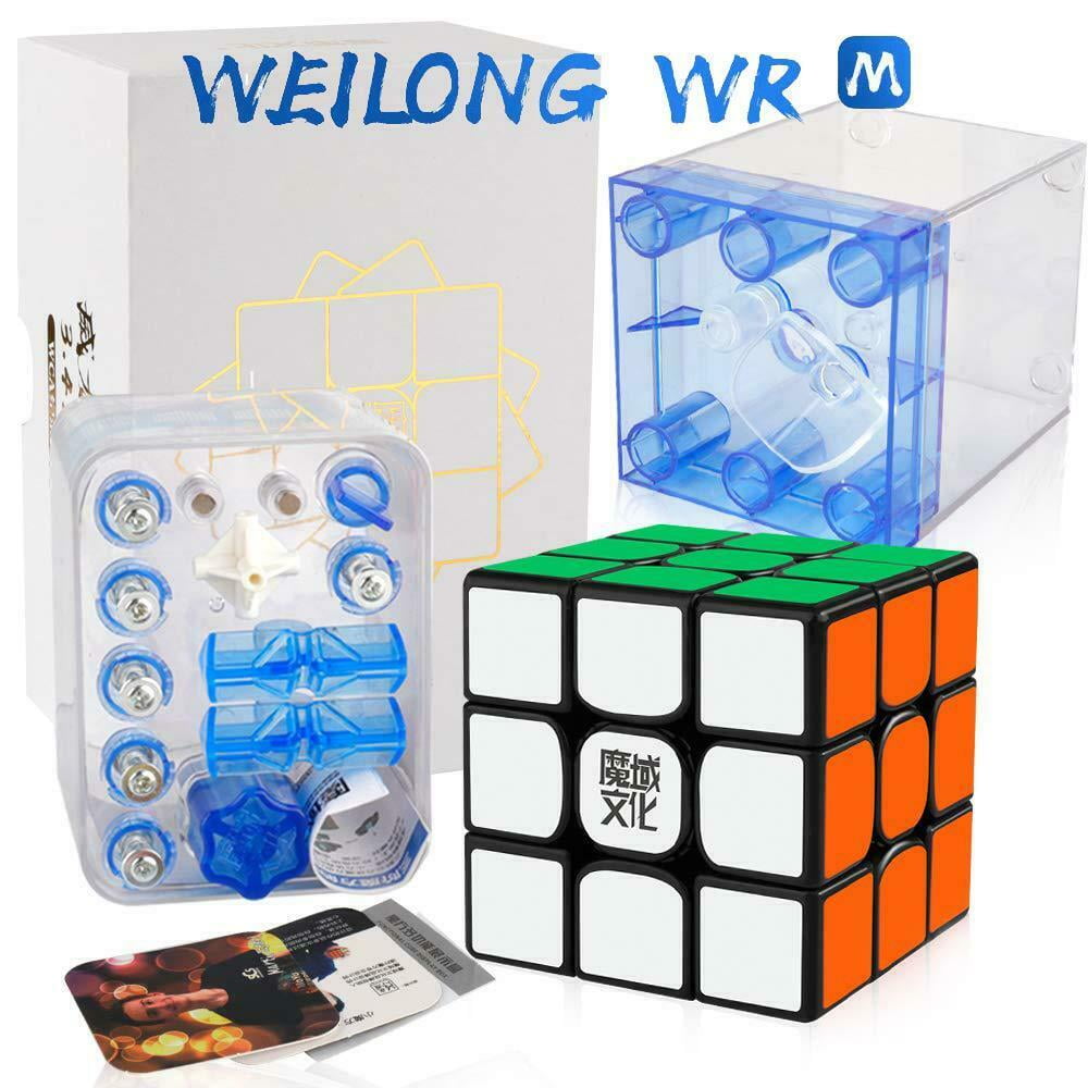 MoYu WeiLong WR M  Magnetic 3x3x3 Colorful Speed competition puzzle magic cube