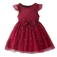 thumbnail image 1 of SXcggal One Robe en Tulle pour Fille, Été, Sans Manches, Mode Décontractée, Douce, Mignonne, pour Enfants, 1 of 6