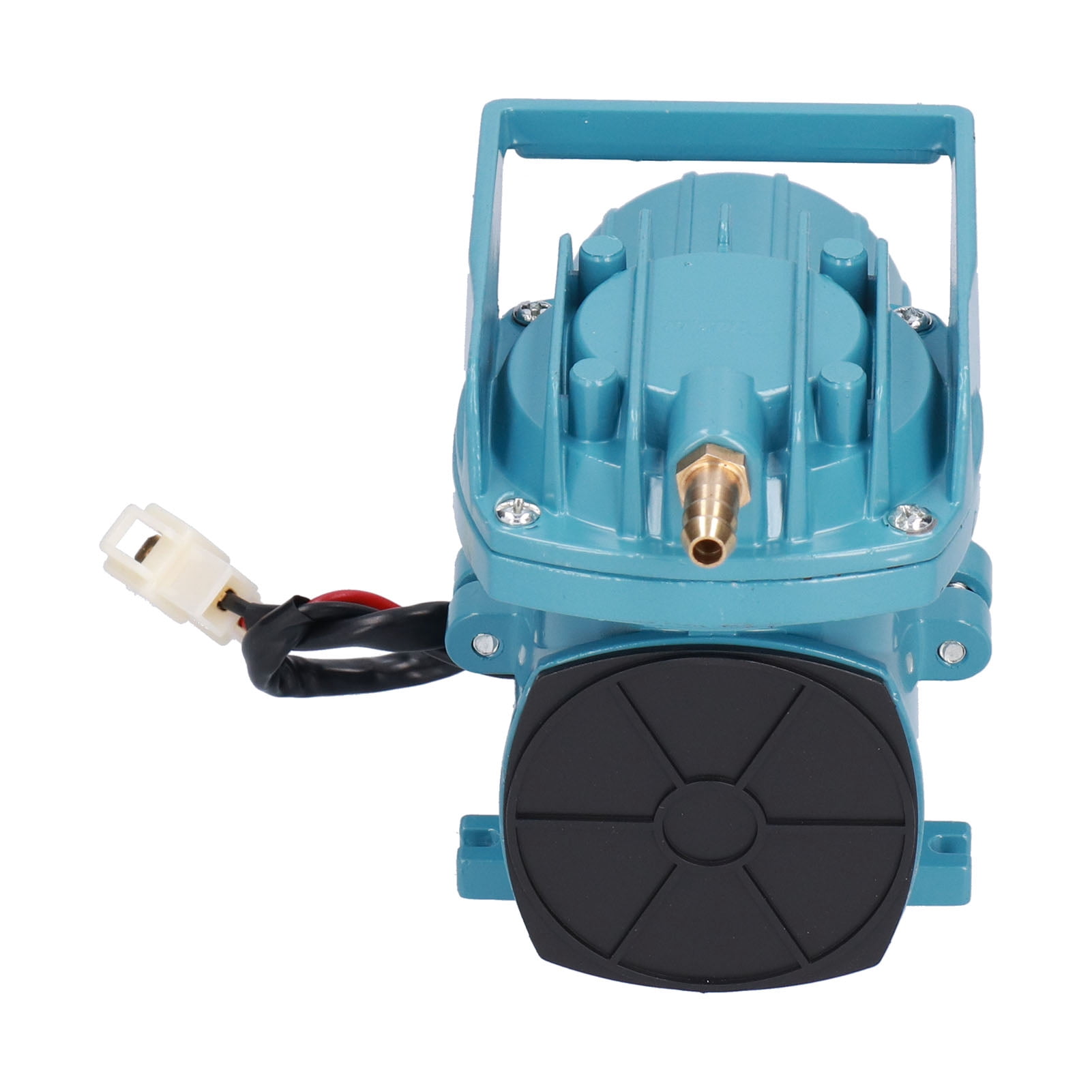 Riousery DC 12V 18W High-Pressure Oxygen Pump 38L/Min Portable Aquarium Air Aeration Pump for Professional Aquaculture and Hydroponic Systems (5.7x3.9x2.9 in / 14.5x10x7.3 cm)