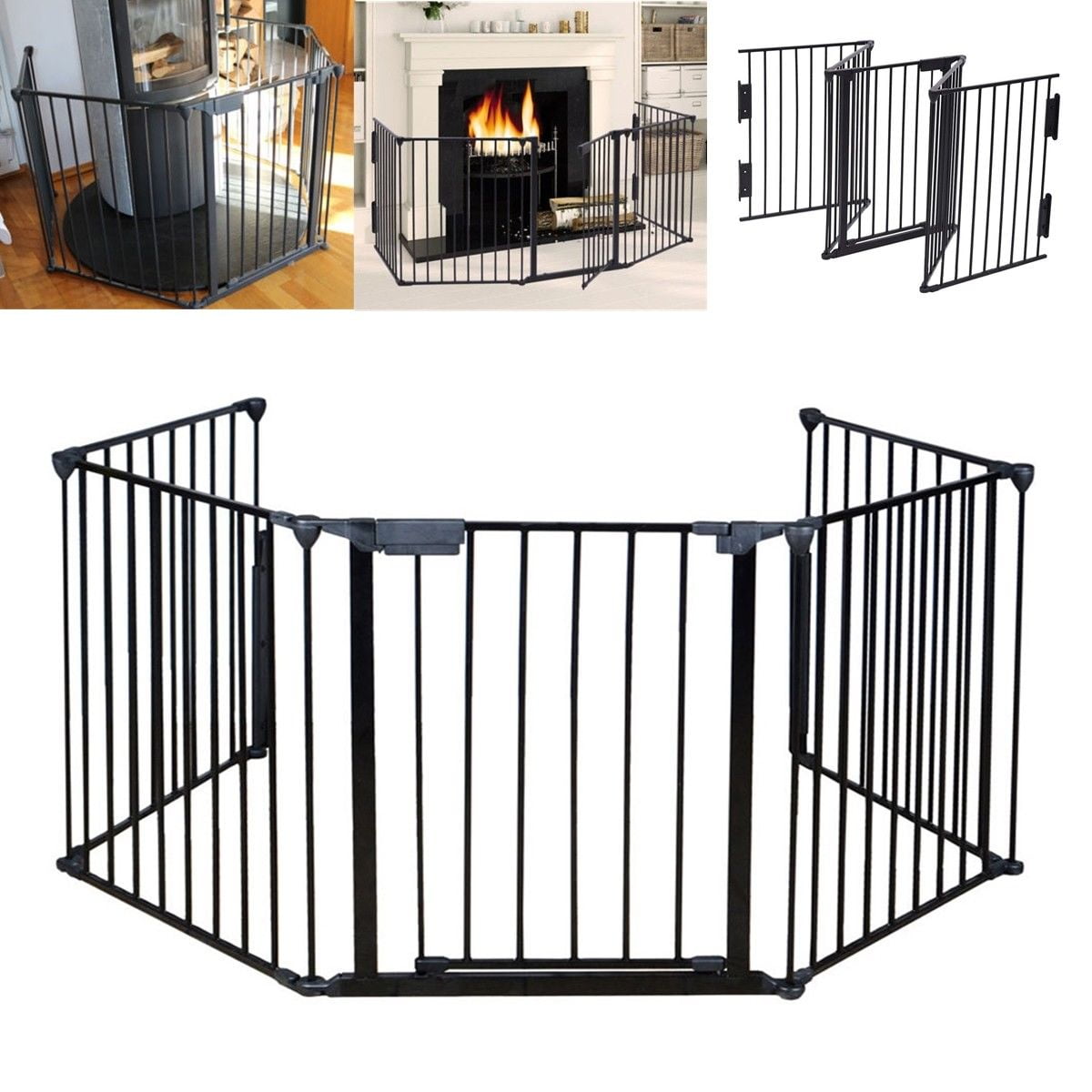 plastic baby gate walmart