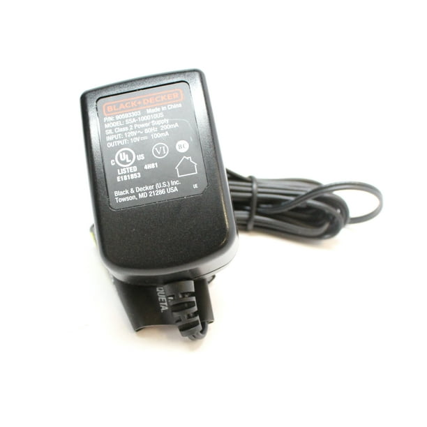 Black & Decker 90593303 cordless screwdriver charger