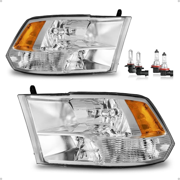 Faros KarSpareHub para Dodge Ram Quad-Hole 2009-2018