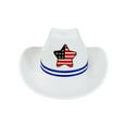thumbnail image 2 of American Flag Cowboy Hat Patriotic USA Western Hat 4th of July Party Parade Rodeo Unisex Cowboy Cowgirl Hat, 2 of 6