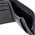 thumbnail image 3 of Cartera triple Columbia Leather para hombre, negra, con bloqueo RFID, 3 of 5