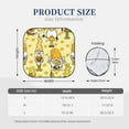thumbnail image 3 of Fotbe Garden Honeybee Gnomes 2-Piece Car Windshield Sun Shade | Sun Blocker for Car Windshield | Foldable Automotive Interior Accessories for Sun Protection-Large, 3 of 7