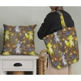 thumbnail image 5 of Soimoi Moss Georgette Fabric Fox & Bunny Kids Print Fabric by The Yard 42 Inch Wide, 5 of 5