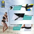 thumbnail image 2 of BESTSKY Volleyball Training Equipment Ball Rebounder Stands with Adjustable Cords and Belt for Serving, Doping, Fixing, Hitting and Solo Practice Swing Arm Rotations, 2 of 5