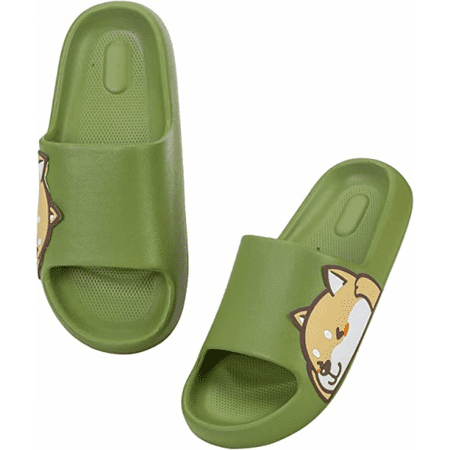 

Wish Sandals for Girls and Boys Women s Slipper Sandals EVA Non-Slip Indoor and Outdoor Kids Slippers Smile Face Open Toe Spa Bath Pool Fitness House Leisure Shower Shoes S253