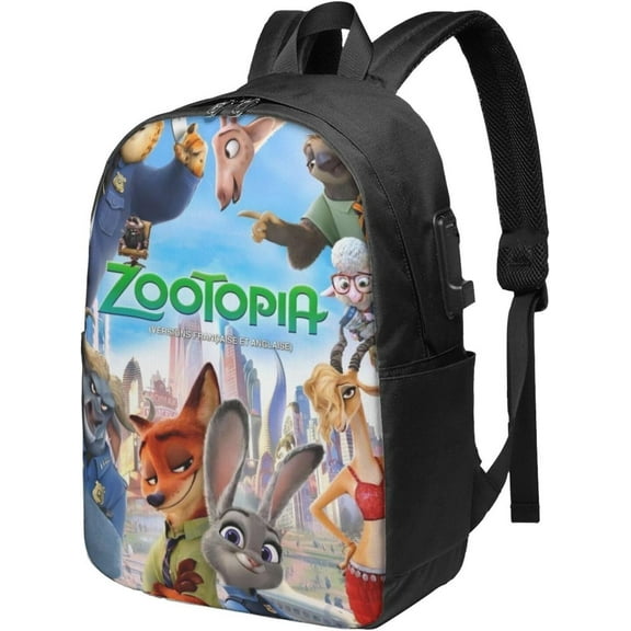 Zutopia Backpack Large Capacity Portable Anime Cute Lightweight Bookbag Outdoor Travel Backpack