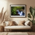 thumbnail image 3 of Roaring Fork Cascades - Tennessee Photography Black Framed Wall Art Print 12 x 18 inches, 3 of 4