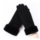 thumbnail image 3 of Guantes de invierno para mujer, Guantes cálidos de piel para mujer, manoplas con dedos completos, guantes para conducir a prueba de viento, Guantes Hiver Femme Guantes, 3 of 5