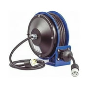 Coxreels Cord Reel,30ft,16 AWG,Connector,120VAC PC10-3016-A