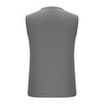 thumbnail image 4 of YFNNUP Athletic Tank Tops Mens Big & Tall Ribbed Workout Sleeveless Shirts Crewneck T Shirts Solid Color Gym Tee Tops, 4 of 6