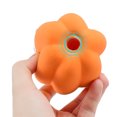 thumbnail image 3 of Dog Squeaky Toy Pumpkin: Latex Puppy Teething Toy Pet Interactive Toy for Home, 3 of 10