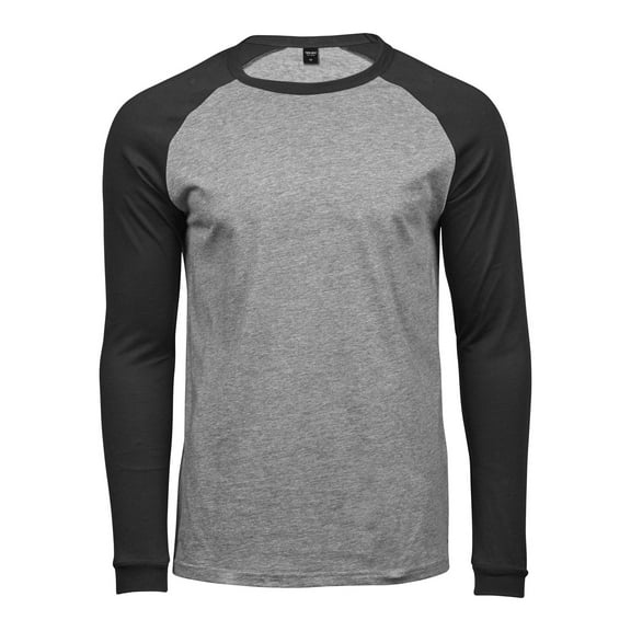 Tee Jays Mens Long Sleeve Baseball T-Shirt
