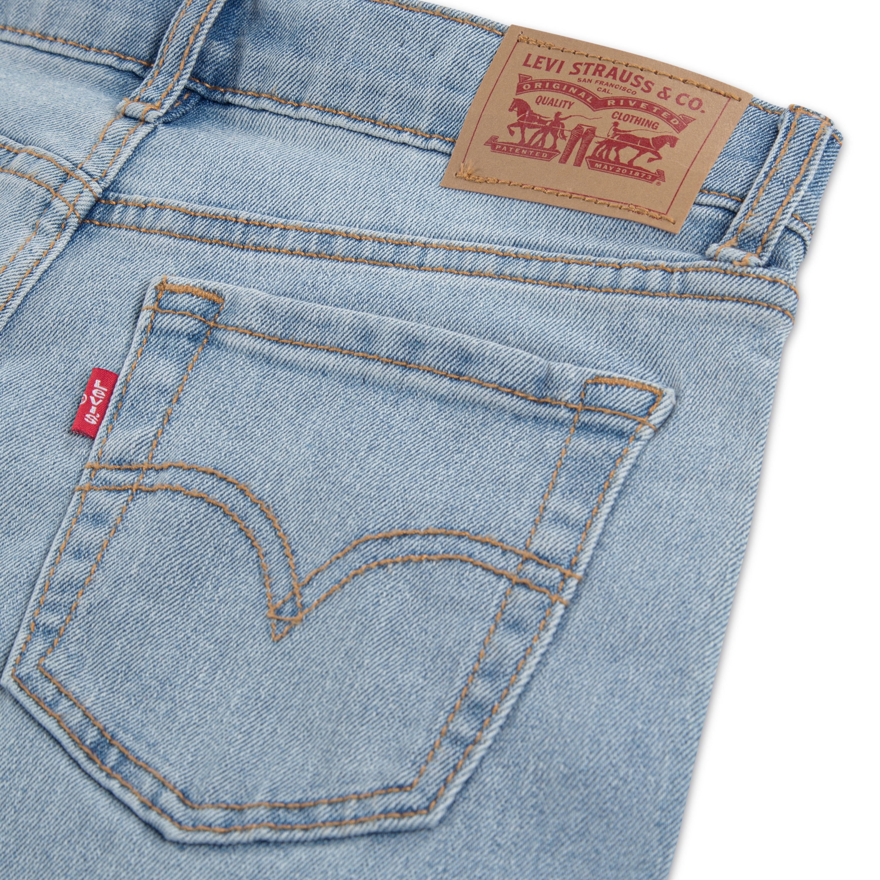 Levi Girls Wide Leg Denim Jean, Sizes 7-16
