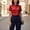 Red, variant on Generic Women's Polos Golf Shirts Button down Short Sleeve Collared Tops Lightweight Moisture Wicking Tennis Work Athletic Top