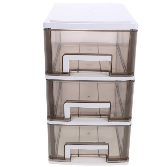 GOOHOCHY Plastic Drawer-Style Storage Box 1Set for Dustproof 17x24x30cm