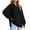 Black, variant on Women's Fall Clothes Fashion Oversized Hoodies Sweatshirt Long Sleeve Side Split Tops Trendy Fall Hoodie Clothing