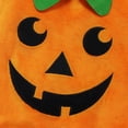 thumbnail image 6 of Bjutir Baby Girl Halloween Outfit Pumpkin Letter Print Romper Long Sleeve Crew Neck Cute Warm Fall Winter Halloween Baby Onesies Size 18-24 Months Orange, 6 of 6
