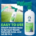 thumbnail image 3 of Unique Turf & Outdoor Odor and Stain Remover Concentrate with Hose-Connector Bottle (30 oz), 3 of 6