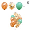 thumbnail image 4 of Kit de globos para fiesta de cumpleaños de Little Cuties, color naranja, 44 unidades, 4 of 4