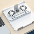 thumbnail image 5 of lanema Portable Laptop Cooling Bracket Holder with USB Cooling Fans Mute PC Riser, 5 of 12