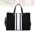 thumbnail image 4 of EeaseMX 1 bolso de mano de gran capacidad, moderno y elegante, para mujer, bolso de hombro (negro), 4 of 7