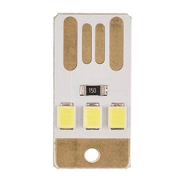 Luz De Emergencia Camping Mini linterna de emergencia para acampar al aire libre con luz LED de 5 uds., 0,2 W, 5 V (blanco) Likrtyny Para Estrenar