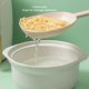 thumbnail image 4 of Advancent Cuchara de filtro de cocina, cuchara de drenaje para bolas de hervida de PP, Skimmer antiescaldado, herramientas de cocina, colador, Cocina y Comedor Rosa Advancent HA079644-01, 4 of 6