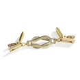 thumbnail image 4 of 6 Part Metal Mixture Dress Clamps Set Thin Plan For Cardigans Scarves Blouses Back Waist Belt Secure Clasps, 4 of 9
