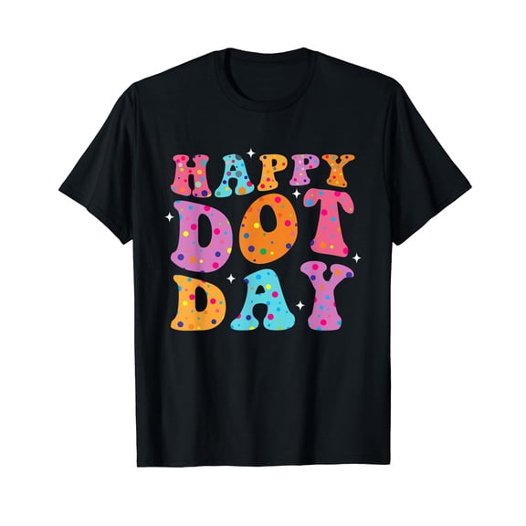 Dot Day International Dot Day 2023 Black T-Shirt